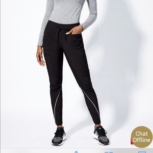 NWT 💞 JAANUU scrub bottoms, blk, size M.